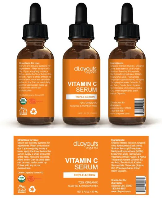 Custom product labels on vitamin supplement bottles