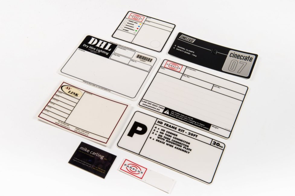 Custom Flight Case Labels | Strong foam adhesive | Adcal Labels