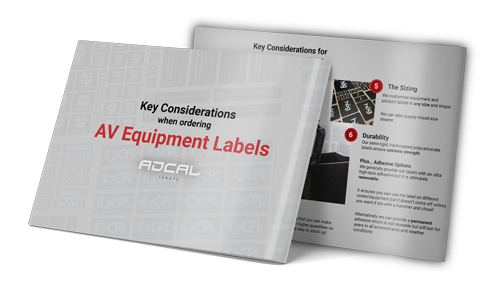 Free Equipment Labels PDF Download