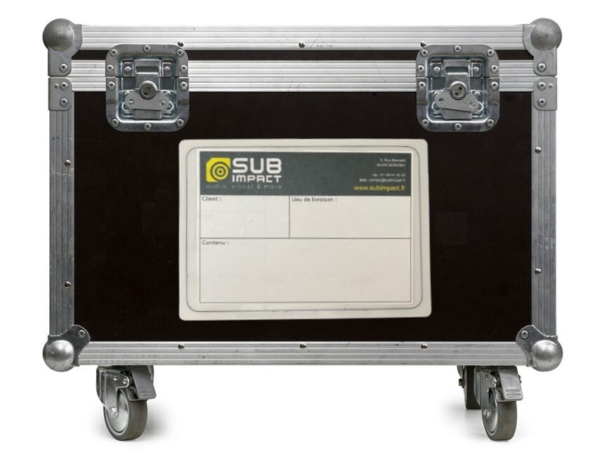 temporary flightcase labels slideshow